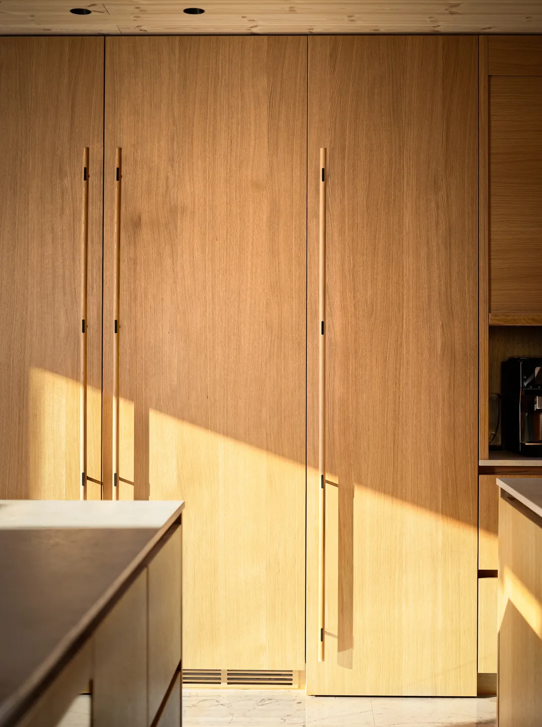 Brindle inredningsarkitekt högskåp i kök