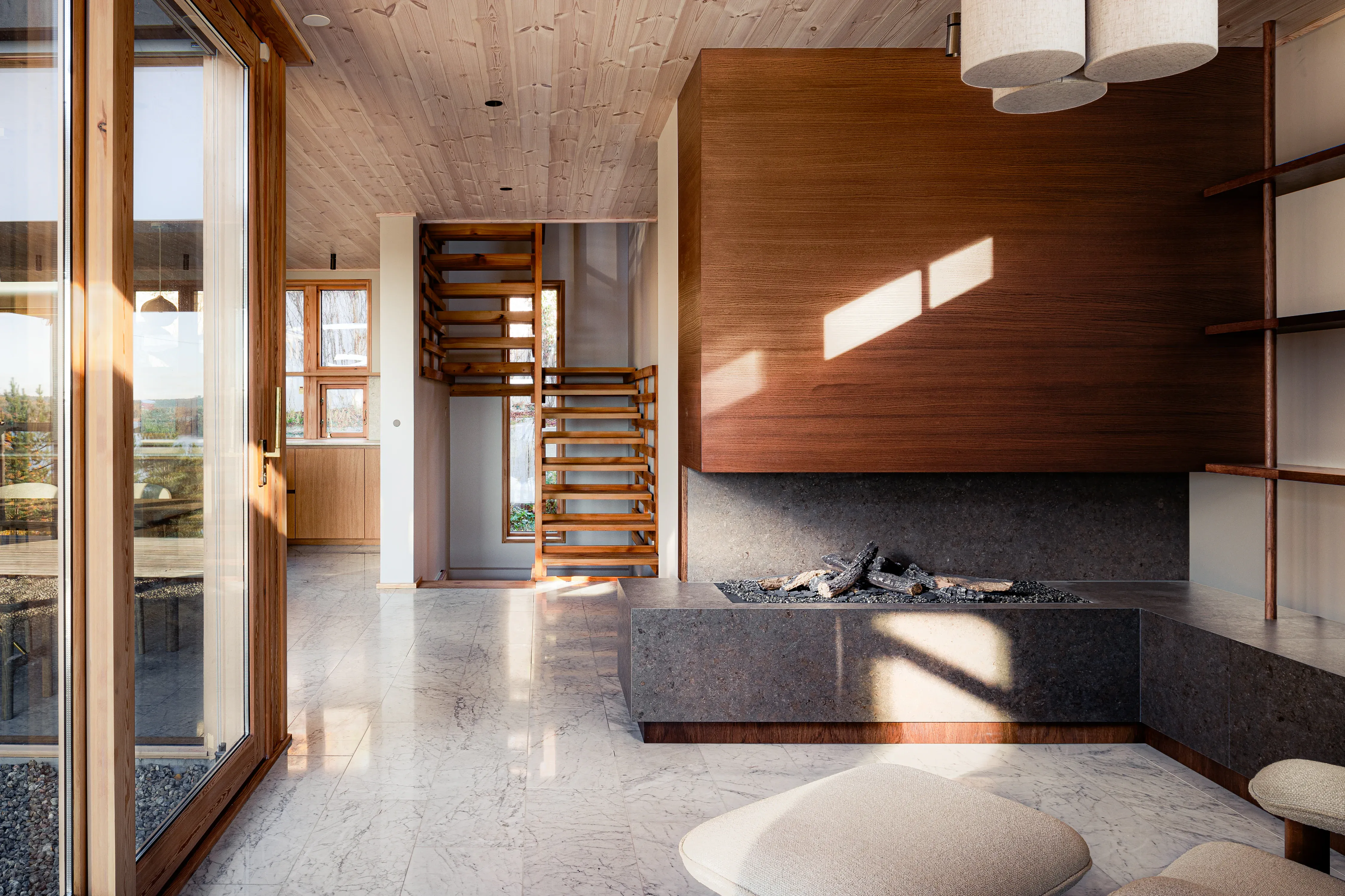 Brindle Inredningsarkitekt eldstad