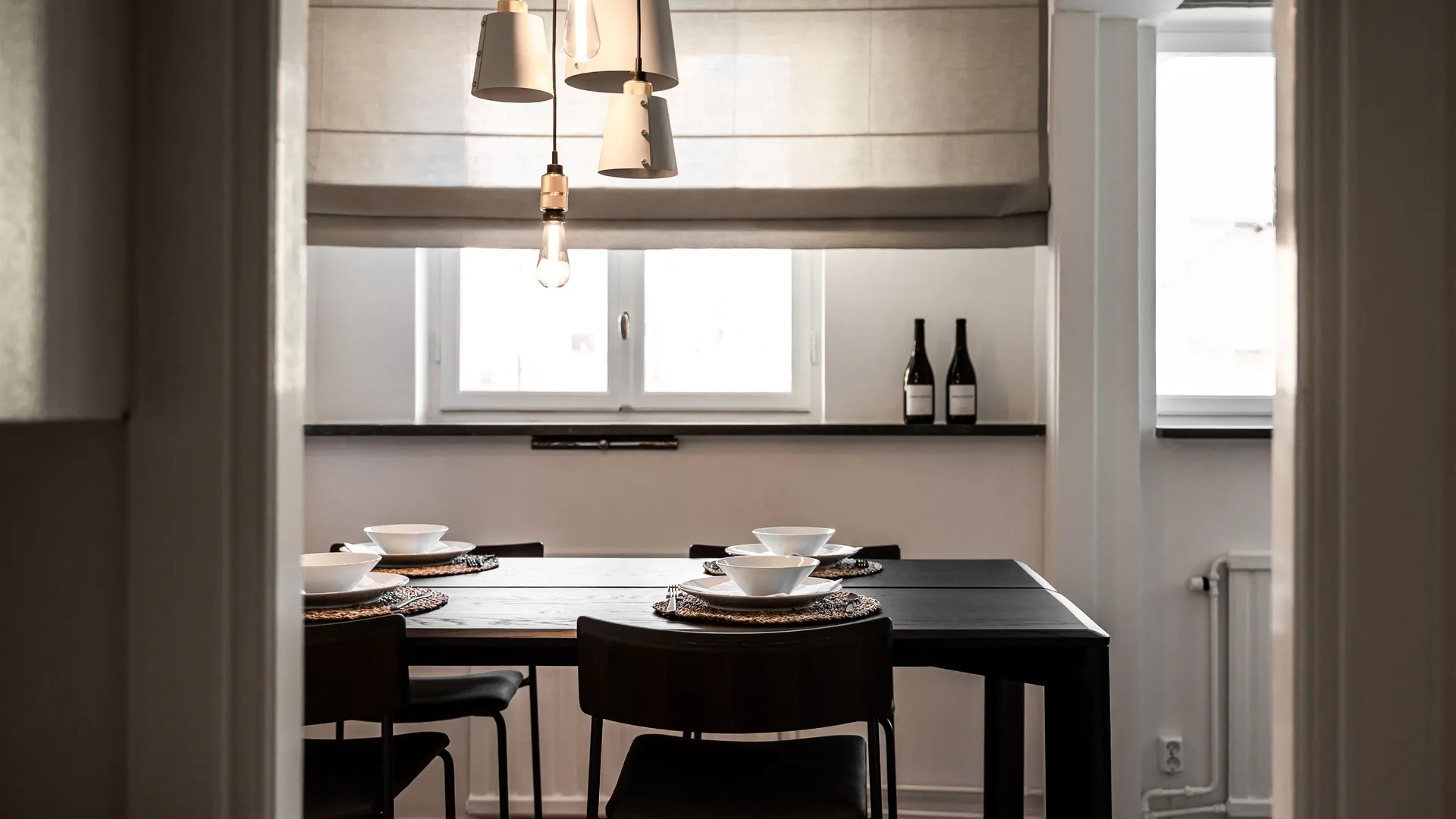 Brindle Måttbeställd hissgardin