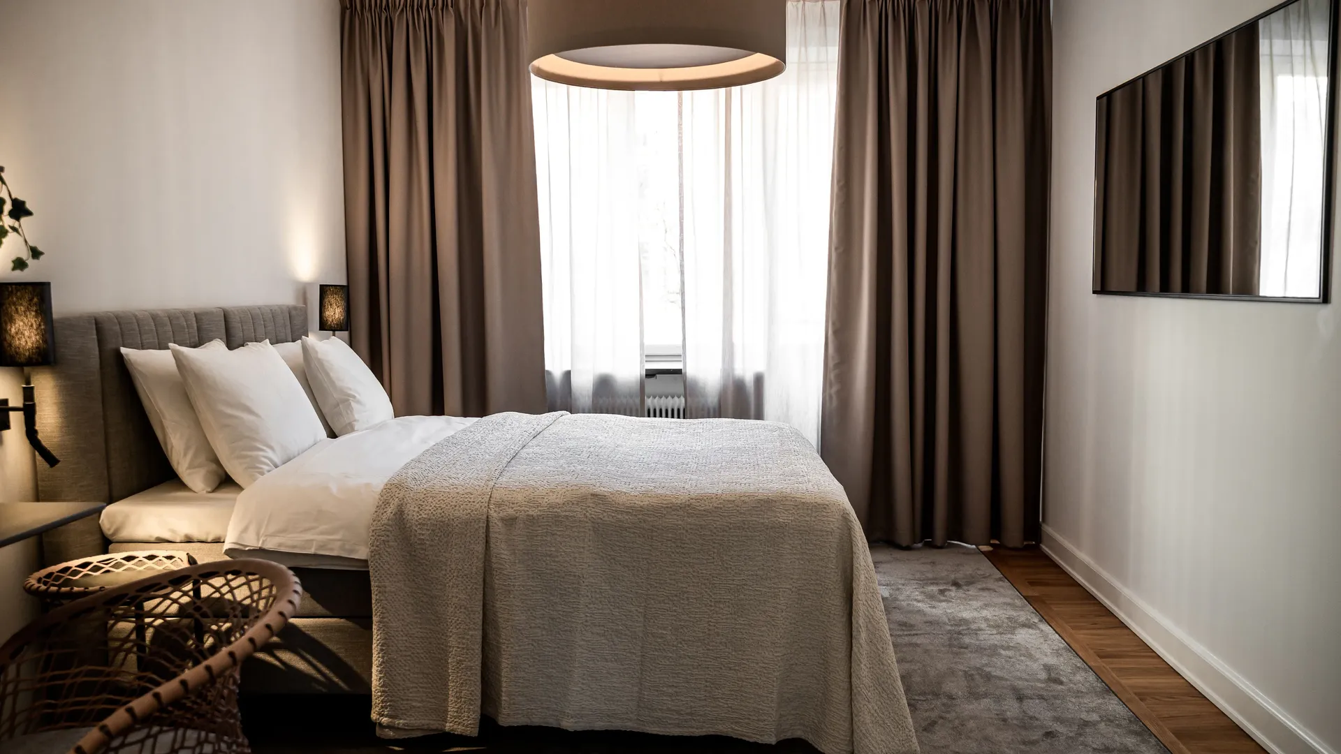 Brindle Måttbeställda mörkläggningsgardiner