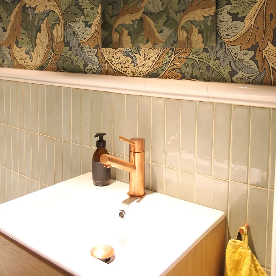 Brindle Renovering gästtoalett 