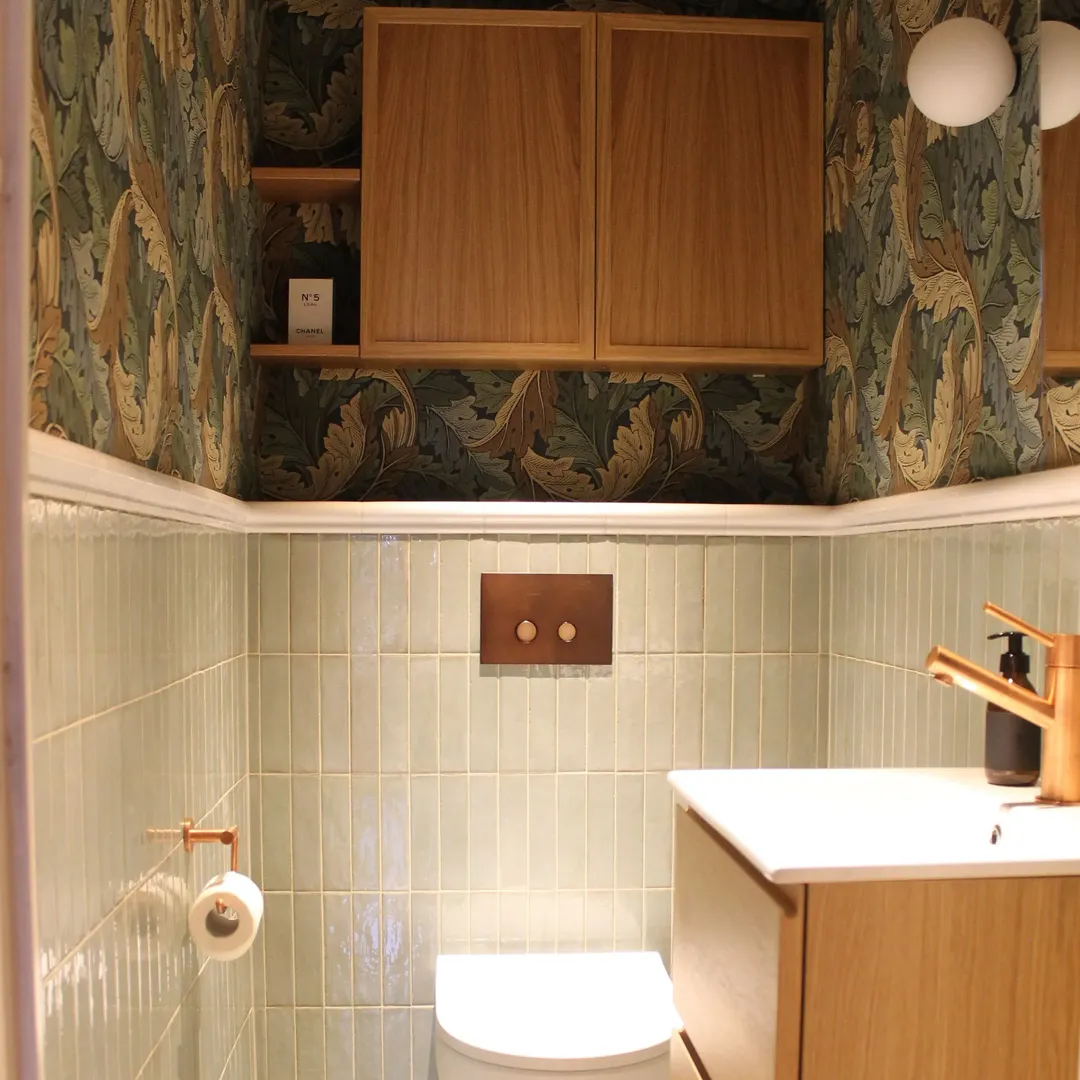 Brindle Renovering gästtoalett 