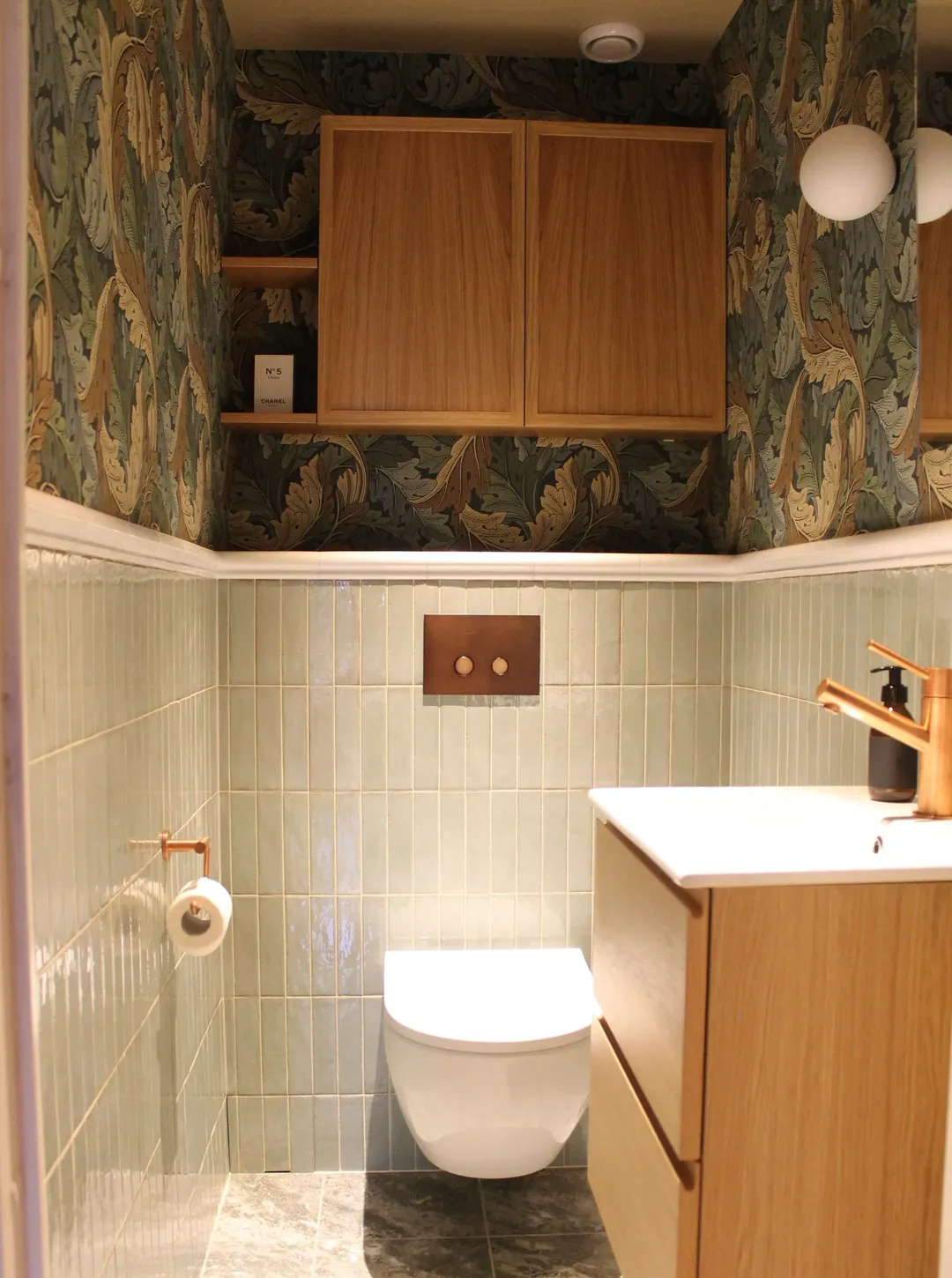 Brindle Renovering gästtoalett 